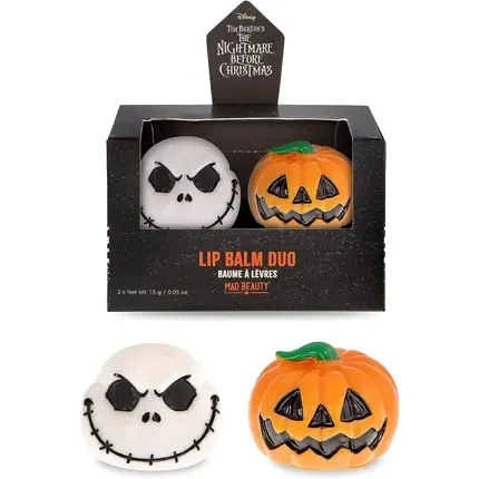 Lichidare de stoc Balsam de Buze, Mad Beauty, Nightmare Before Christmas, set duo