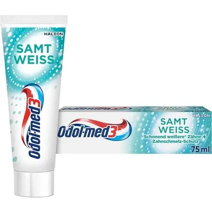 Pastă de dinți, Odol-Med3, Velvet White, alb 75ml Discount