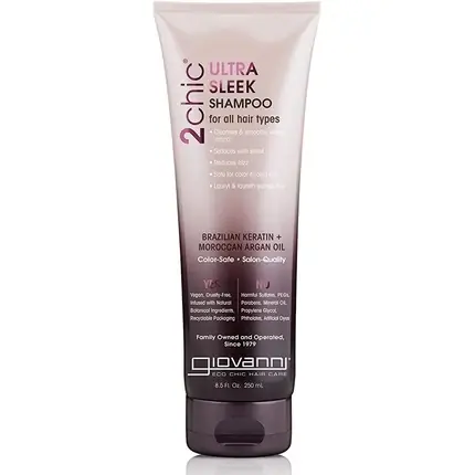 Șampon Giovanni, 2Chic, keratină argan 235ml Cumpără online