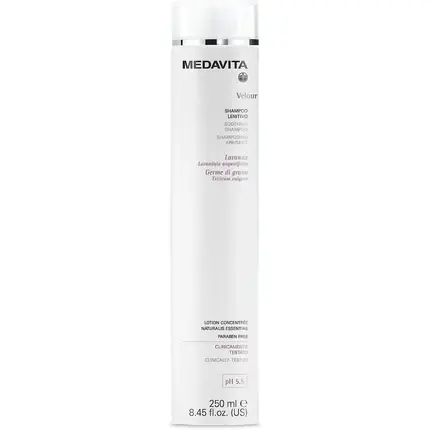 Disponibil imediat Șampon Medavita Velour, 250 ml, alb
