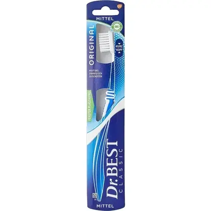 Livrare rapidă Periuță de dinți, Dr.Best, Original, albastru