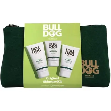Set îngrijire facială, Bulldog, Original, verde Super ofertă