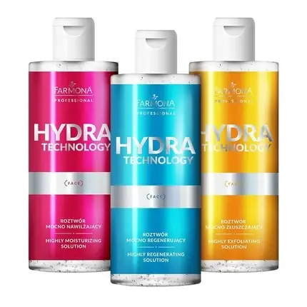 Noutate Set Îngrijire Față, Farmona Professional, Hydra Technology, diverse soluții 500ml