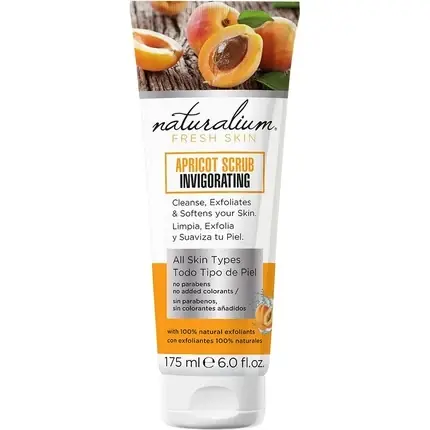 Plată securizată Scrub corp, Naturalium, Apricot, 175ml