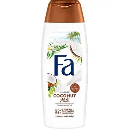 Gel de duș, FA, Nourishing Coconut Milk, 250ml Premium