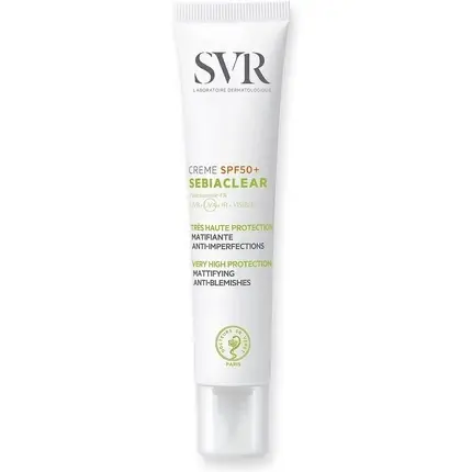 Chilipir Cremă Față Svr Sebiaclear SPF50+, 40ml, alb