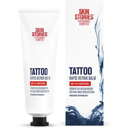Reducere Cremă Tatuaj, Skin Stories, Rapid Repair Balm, alb