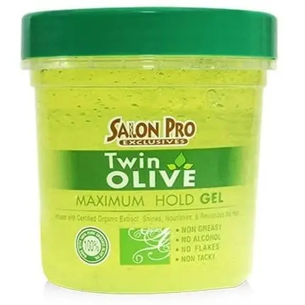 Gel styling Salon Pro Twin Olive, 226g, verde Cumpărături sigure