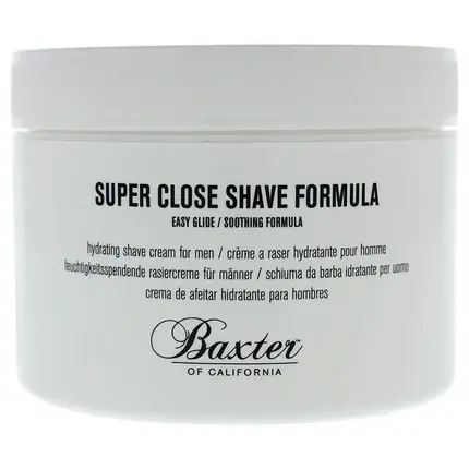 Cremă de ras, Baxter of California, Super Close, alb Reduceri