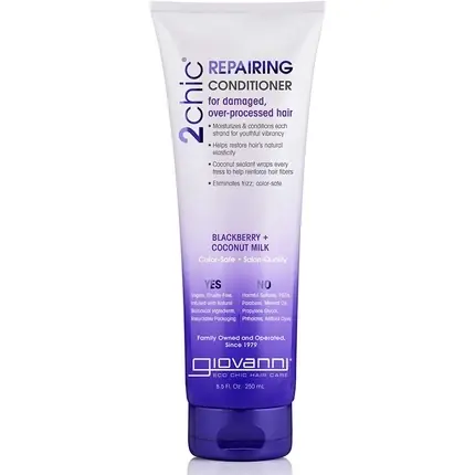 Balsam Giovanni, 2chic, Blackberry și Lapte de Cocos, 250 ml Comandă acum