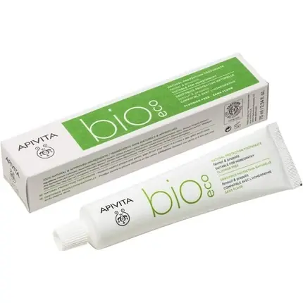 Nu rata Pastă de dinți, Apivita, Bio-Eco, 75ml, alb-verde