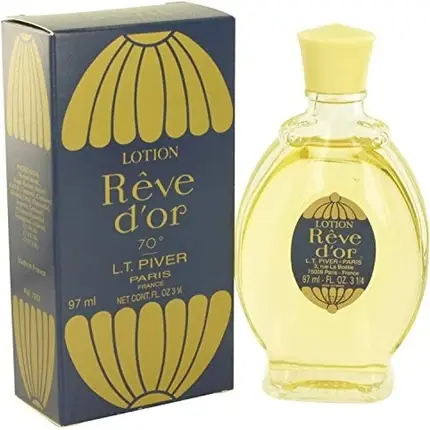Cel mai vândut Eau De Cologne, Piver, Reve D‘or, galben, 97ml