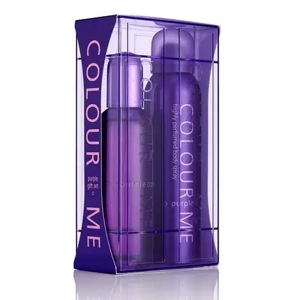 Set Parfum, Colour Me, Purple, damă Reducere de preț