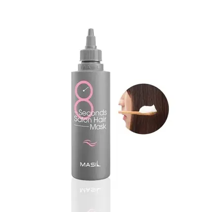 Masca de par, Masil, 8 Seconds, gri, 115g Chilipir