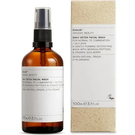 Gel de curățare, Evolve, Detoxifiant, 100 mL, maro Expediere rapidă