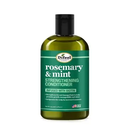 Lichidare de stoc Balsam Difeel Rosemary & Mint, cu Biotin, verde