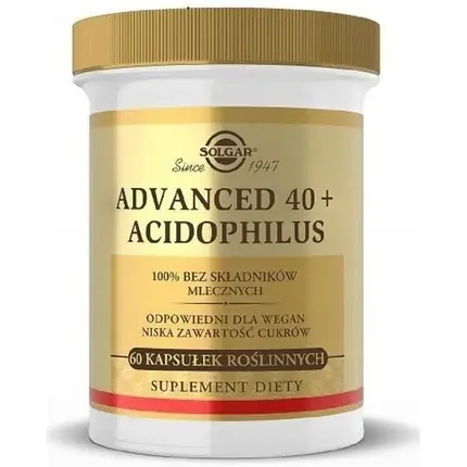 Probiotic, Solgar, Advanced 40+, 60 capsule Doar azi
