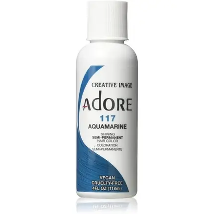 Vopsea de păr, Adore, Aquamarine, 118 ml, Albastru Preț redus