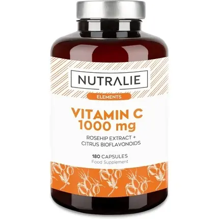 Nu rata Vitamina C, Nutralie, 1000mg, extract măceș și bioflavonoide