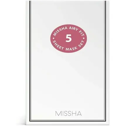 Livrare expres Mască Față, Missha, Airy Fit, Alb