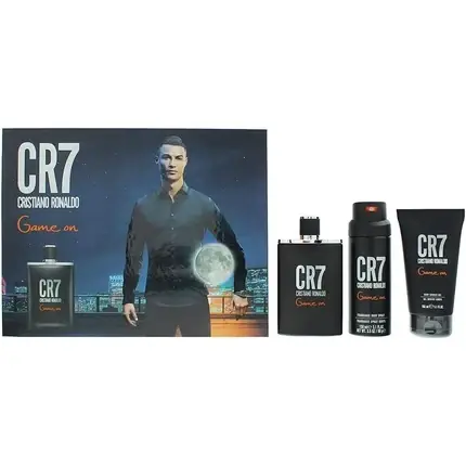 Retur gratuit Set parfumuri, Cristiano Ronaldo, CR7 Game On, negru