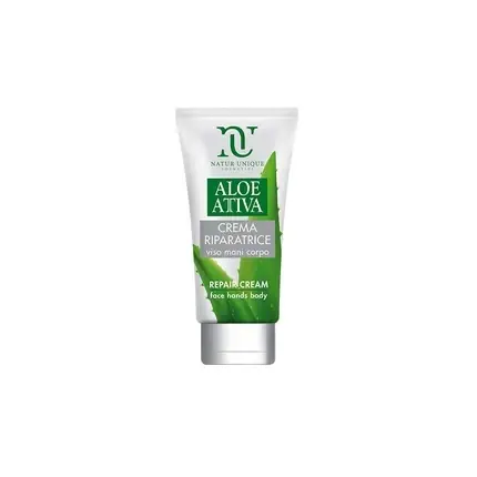 Cremă reparatoare, Natur Unique, Aloe Vera, alb-verde Ofertă exclusivă