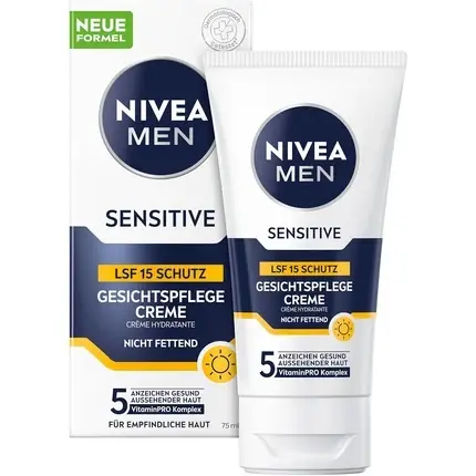 Cremă de zi, Nivea, Sensitive, SPF 15, 75 ml Chilipir