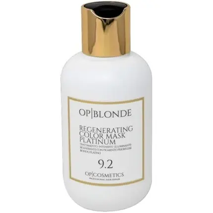 Ofertă de sezon Masca păr, Op Blonde, Regenerating Color Mask Platinum 9.2, alb, 250ml