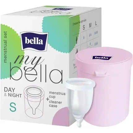 Cupa Menstruala Bella My Bella S Silicon Medical Roz Livrare rapidă