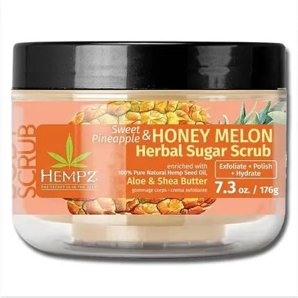 Scrub corp, Hempz, Shea, Aloe, 176 g Reducere extra