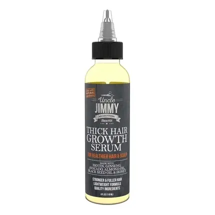 Expediere rapidă Ser Hair, Uncle Jimmy, tratament creștere păr, galben
