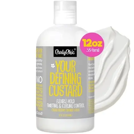 Ofertă de sezon Cremă styling Curlychic Your Defining Custard alb 355 ml