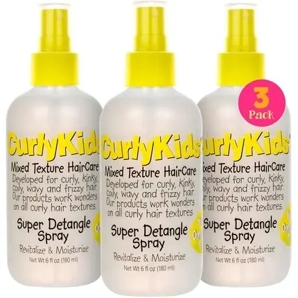 Ultima șansă Spray Descurcare, Curlykids, Super Detangle, galben