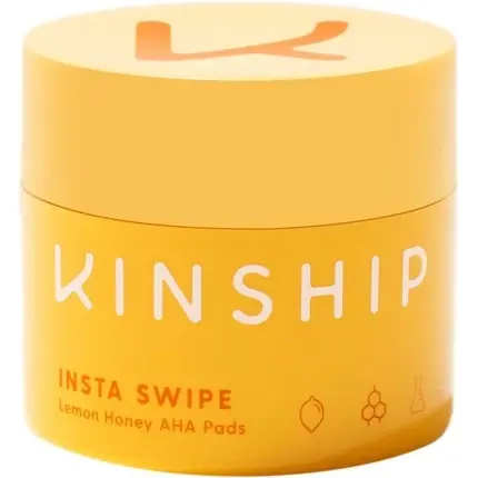 Dischete Exfoliante, Kinship Insta Swipe, galben Plată sigură