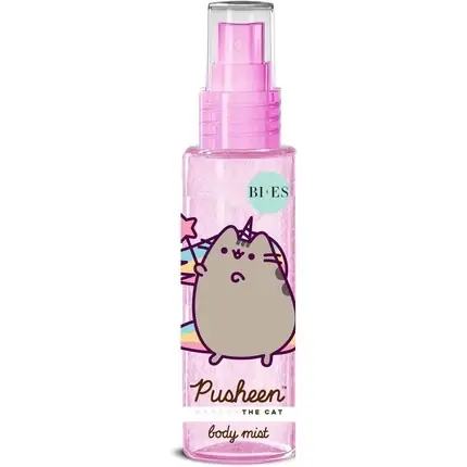Popular Body Mist, Bi Es, Pusheen, căpșuni, 100 g