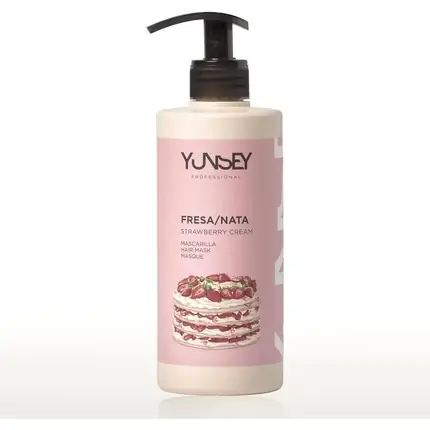Popular Masca de păr, Yunsey, Fresa/Nata, roz 400ml