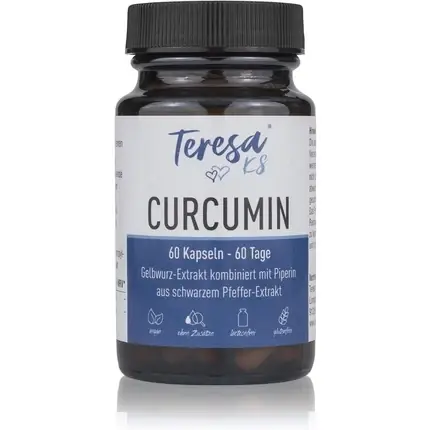 Supliment Curcumin, Teresa Ks, 60 capsule, vegan Cumpărături sigure
