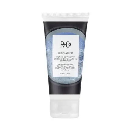 Mai ieftin Șampon R+Co Submarine, exfoliant enzimatic, 85 g
