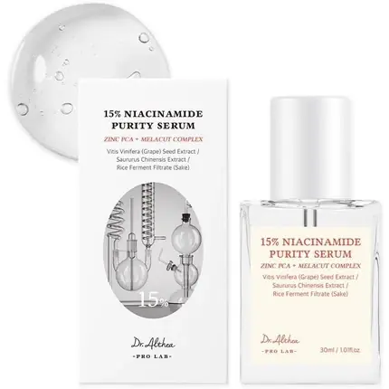 Ser Vitaminic Dr.Althea 15% Niacinamide, Transparent, 30 ml Promoție