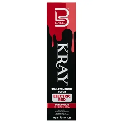 Preț redus Vopsea păr, L3, Kray, roșu electric