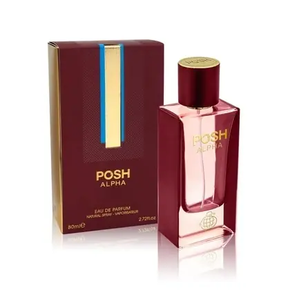 Reducere extra Parfum unisex, Fragrance World, Posh Alpha, roșu, 80ml