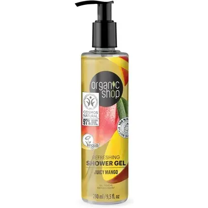 Gel de duș, Organic Shop, Juicy Mango, 280ml Promoție