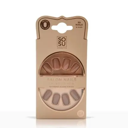 Unghii Artificiale, Sosu Cosmetics, Mocha Latte, Gri Cel mai bun preț