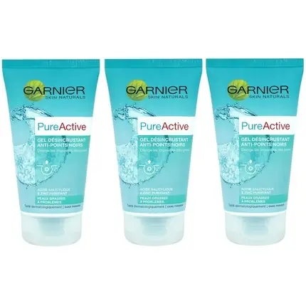 Popular Gel Curățare, Garnier, Pure Active, 150 ml, albastru