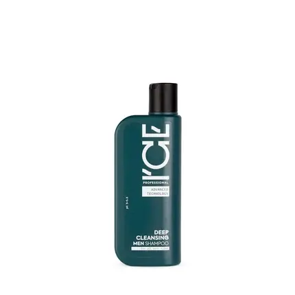 Șampon bărbați, Ice Professional, Deep Cleansing, verde, 250ml Cel mai vândut
