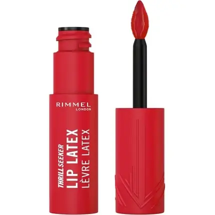 Lip Gloss, Rimmel, Thrill Seeker, roșu, ultra-fin Lichidare de stoc