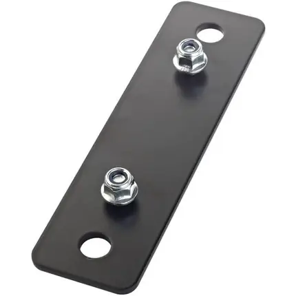 Retur ușor Placă Adaptor, K&M, 115, negru