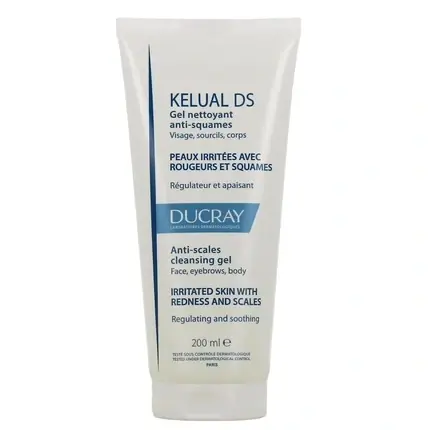 Gel spumant Ducray Kelual DS, 200 ml Ofertă limitată