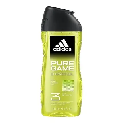 Preț redus Gel de duș 3 în 1, adidas Pure Game, 250 ml