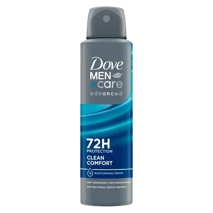 Cumpărături sigure Deodorant spray Dove Clean Comfort, 150 ml